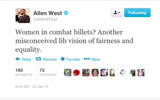 Illustration for article titled The Most Batshit Reactions to Women in Combat